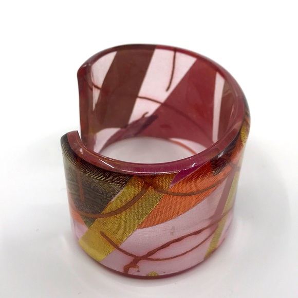 Copper Resin Cuff - Picture 8 of 8